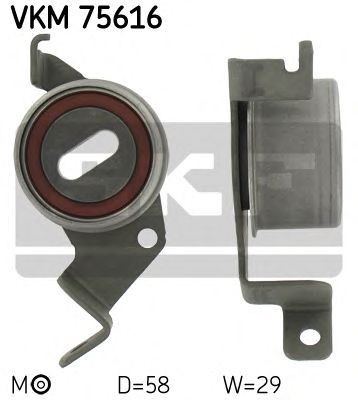 VKM 75616 SKF Ролик модуля натягувача ременя1